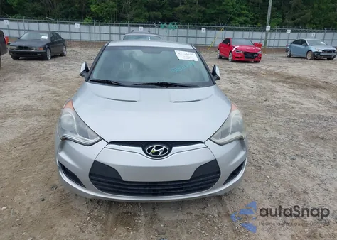 2012 Hyundai Veloster Base W/Black из США, поврежденный, VIN KMHTC6AD5CU036042